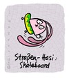 Cartoon: Hasi 57 (small) by schwoe tagged hasi,hase,skateboard,halfpipe,straße