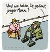 Cartoon: Panzer (small) by schwoe tagged panzer,rollator,gehhilfe,senior,militär