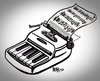 Cartoon: Musical Typewriter (small) by majezik tagged typewriter,musicalnote,music,trebleclef