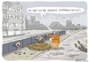 Cartoon: Erstaunt (small) by H Mercker tagged hund,hunde,köter,straße,stadt,großstadt,hundekot,probleme
