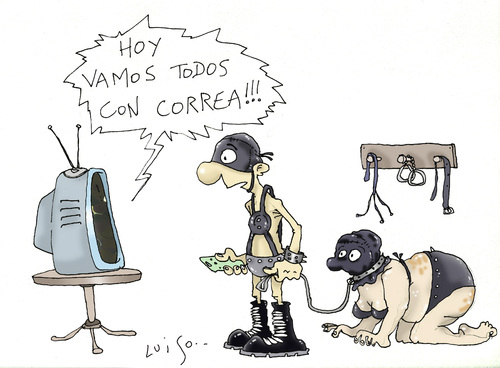 Cartoon: Ecudor (medium) by Luiso tagged ecuador