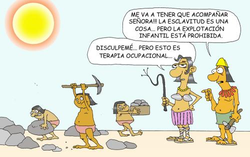 Cartoon: Terapia Ocupacional (medium) by Luiso tagged work