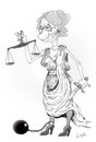 Cartoon: Justicia (small) by Luiso tagged justice