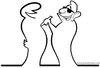 Cartoon: Osvaldo Cavandoli - La Linea (small) by Piero Tonin tagged piero tonin osvaldo cavandoli la linea animation animated cartoon cartoons comics caricature caricatures italy italian 1970s 70s