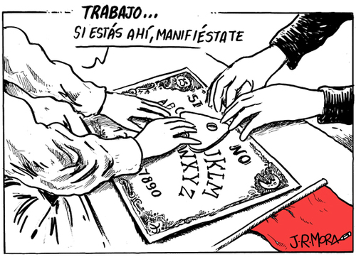 Cartoon: Dia Internacional del trabajador (medium) by jrmora tagged trabajo,work,trabajajador,worker