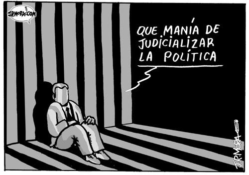 Cartoon: Politicos corruptos (medium) by jrmora tagged escandalos,corrupcion,imputados,politica,prevaricacion,justicia