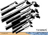 Cartoon: Tsunami en Hawaii (small) by jrmora tagged tsunami hawaii