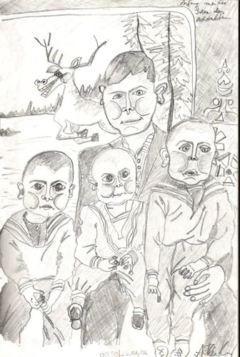 Cartoon: family (medium) by Anitschka tagged familie,family