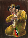 Cartoon: Gadafi Devouring His People (small) by Fredy tagged muammar al gadafi libia