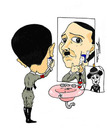 Cartoon: Hitler (small) by Fredy tagged politics