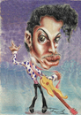 Cartoon: Prince (small) by Fredy tagged music pop star