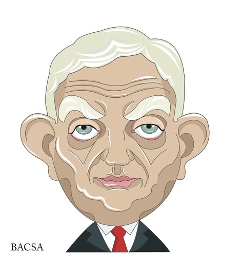 Cartoon: Istvan Tarlos The Mayor (medium) by bacsa tagged mayor