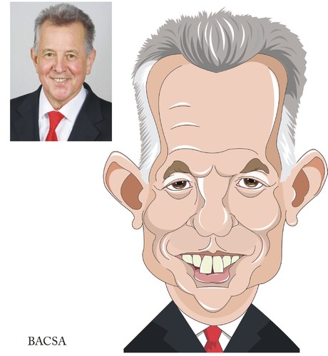 Cartoon: Pal Schmitt President (medium) by bacsa tagged president