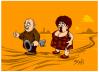 Cartoon: debate end (small) by bacsa tagged debate,end