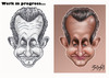 Cartoon: Nicolas Sarkozy (small) by bacsa tagged sarkozy