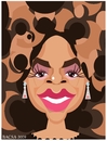 Cartoon: Oprah winfrey (small) by bacsa tagged oprah