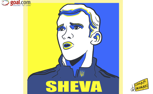 Cartoon: Shevchenko (medium) by omomani tagged shevchenko,ukraine