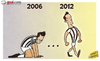 Cartoon: Juventus emerge from dark days (small) by omomani tagged del,piero,juventus,serie