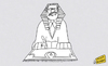 Cartoon: Mursi the new Pharoh (small) by omomani tagged mursi,egypt,sphinx