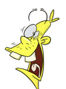 Cartoon: new project (small) by omomani tagged silly,goofy,yellow