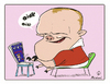 Cartoon: Rooney the Pig (small) by omomani tagged rooney,wife,pig