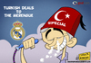 Cartoon: Special Turkish (small) by omomani tagged mourinho real madrid hookah spain portugal turkey soccer football smoke