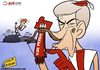 Cartoon: Wengers Arrows (small) by omomani tagged arsenal,boas,chelsea,england,france,holland,netherlands,portugal,premier,league,van,persie,wenger
