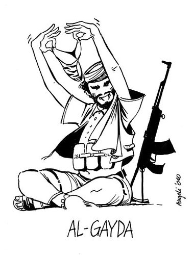 Cartoon: Bomb pants for Everyone (medium) by gioangeli tagged al,qaeda,bomb,pants,delta,airline