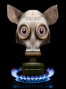 Cartoon: The gaschamber trick! (small) by willemrasingart tagged mousekiller