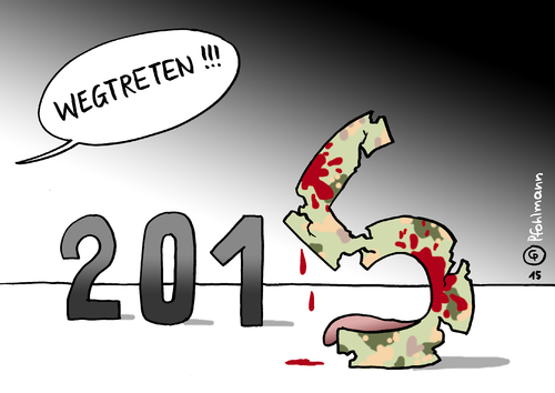 2015 - wegtreten!