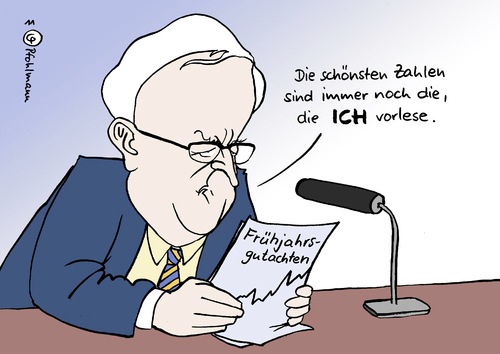 Cartoon: Brüderles Zahlen (medium) by Pfohlmann tagged brüderle,fdp,wirtschaftsminister,wirtschaft,wirtschaftswachstum,wachstum,frühjahrsgutachten,prognose,bip,bruttoinlandsprodukt,partei,krise,liberale,personal,personaldiskussion,brüderle,fdp,wirtschaft,wirtschaftsminister,wirtschaftswachstum,wachstum,frühjahrsgutachten,prognose,bip,bruttoinlandsprodukt,partei,krise,liberale,personal,personaldiskussion