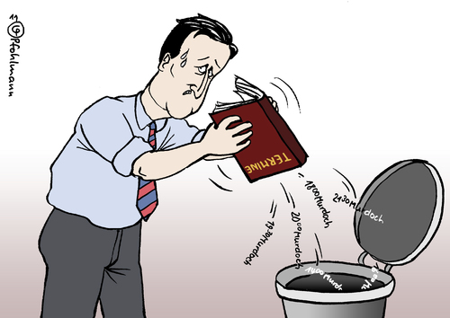 Cartoon: Camerons Kalender (medium) by Pfohlmann tagged karikatur,color,farbe,2011,great,britain,großbritannien,cameron,murdoch,england,skandal,news,of,the,world,boulevard,presse,journalismus,abhörskandal,abhören,termine,beziehung,beziehungen,terminkalender,kalender,affäre,großbritannien,cameron,murdoch,england,skandal,presse,journalismus,abhörskandal,abhören,beziehung,beziehungen