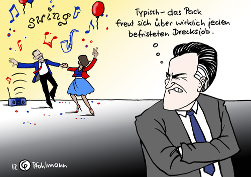 Cartoon: Drecksjob (medium) by Pfohlmann tagged karikatur,cartoon,color,farbe,2012,usa,wahlsieger,obama,verlierer,romney,michelle,swing,states,wahlsieg,ergebnis,auszählung,gewinner,wahlkampf,präsident,präsidentschaftswahl,präsidentschaftswahlen,drecksjob,pack,unterschicht,befristet,job,karikatur,cartoon,color,farbe,2012,usa,wahlsieger,obama,verlierer,romney,michelle,swing,states,wahlsieg,ergebnis,auszählung,gewinner,wahlkampf,präsident,präsidentschaftswahl,präsidentschaftswahlen,drecksjob,pack,unterschicht,befristet,job