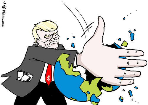 Cartoon: Globaler Spalter (medium) by Pfohlmann tagged karikatur,cartoon,2016,color,usa,global,welt,trump,spaltung,spalter,globus,gefahr,nominierung,präsidentschaftswahlen,präsidenschaftskandidat,kandidat,kandidatur,wahlen,republikaner,parteitag,sieger,gewinner,karikatur,cartoon,2016,color,usa,global,welt,trump,spaltung,spalter,globus,gefahr,nominierung,präsidentschaftswahlen,präsidenschaftskandidat,kandidat,kandidatur,wahlen,republikaner,parteitag,sieger,gewinner