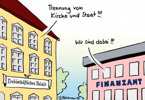 Cartoon: Kirche und Staat (medium) by Pfohlmann tagged kirche,staat,trennung,finanzamt,bischof,bischöfe,papst,holocaust,exkommunikation,wiederaufnahme,kirche,gott,glaube,staat,regierung,finanzamt,bischof,papst,holocaust,exkommunikation,wiederaufnahme,skandal,trennung,einmischen,religion