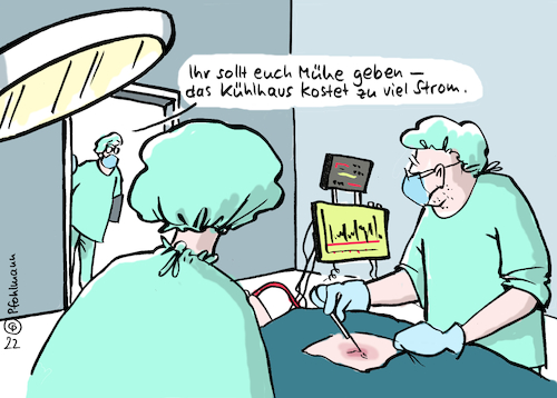 Cartoon: Kühlraumstrom (medium) by Pfohlmann tagged op,medizin,krankenhaus,klinik,operation,ärzte,kühlhaus,kühlraum,leichen,tod,gesundheit,krankheit,strom,strompreis,energie,energiekrise,kosten,kostenexplosion,gesundheitssystem,mediziner,op,medizin,krankenhaus,klinik,operation,ärzte,kühlhaus,kühlraum,leichen,tod,gesundheit,krankheit,strom,strompreis,energie,energiekrise,kosten,kostenexplosion,gesundheitssystem,mediziner