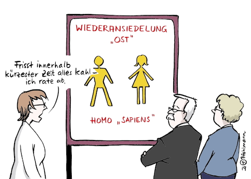 Menschen ansiedeln