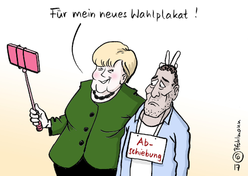 Merkels neues Selfie