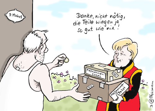 Paketdienst der Regierung