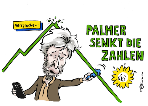 Palmer senkt Zahlen