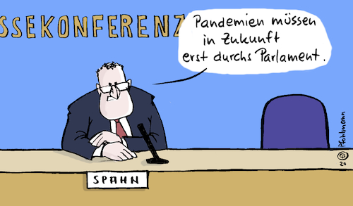 Pandemie - Parlament