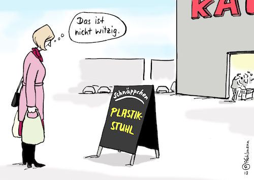 Plastikstuhl