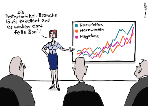 Cartoon: Protestartikel (medium) by Pfohlmann tagged arbeit,wirtschaft,arbeitgeber,manager,management,ceo,firma,unternehmen,branche,rendite,profit,protest,gewerkschaft,demonstration,demo,bonus,boni,geld,finanzen,arbeit,wirtschaft,arbeitgeber,manager,management,ceo,firma,unternehmen,branche,rendite,profit,protest,gewerkschaft,demonstration,demo,bonus,boni,geld,finanzen