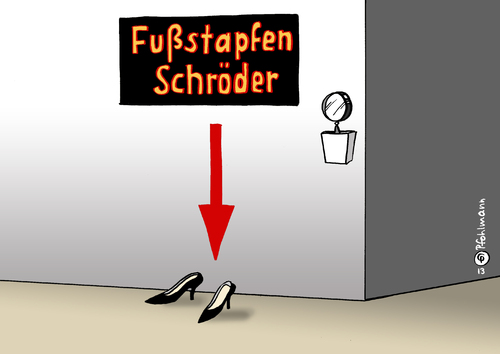 Schröders Fußstapfen