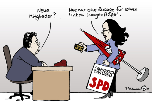 Cartoon: SPD-Organspende (medium) by Pfohlmann tagged karikatur,color,farbe,2011,deutschland,spd,gabriel,nahles,mitglied,mitglieder,mitgliederwerbung,infostand,partei,reform,struktur,parteireform,karikatur,deutschland,spd,gabriel,mitglied,mitglieder,partei,infostand,mitgliederwerbung