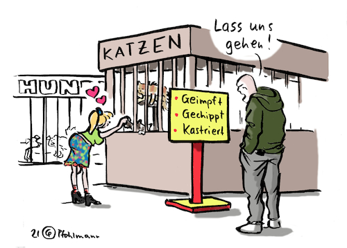 Cartoon: und kastriert (medium) by Pfohlmann tagged corona,coronavirus,covid19,impfung,impfen,bill,gates,chip,verchippt,kastriert,kastration,tierheim,geimpft,3g,pandemie,tiere,katze,impfkampagne,verschwörungstheorie,verschwörung,corona,coronavirus,covid19,impfung,impfen,bill,gates,chip,verchippt,kastriert,kastration,tierheim,geimpft,3g,pandemie,tiere,katze,impfkampagne,verschwörungstheorie,verschwörung