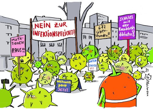 Cartoon: Viren-Demo (medium) by Pfohlmann tagged corona,coronavirus,pandemie,demo,demonstration,querdenken,querdenker,demokratie,protest,überstunden,mutation,mutante,delta,omikron,alpha,impfen,impfpflicht,impfung,impfkampagne,gesundheit,krankheit,politik,corona,coronavirus,pandemie,demo,demonstration,querdenken,querdenker,demokratie,protest,überstunden,mutation,mutante,delta,omikron,alpha,impfen,impfpflicht,impfung,impfkampagne,gesundheit,krankheit,politik