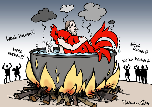 Cartoon: Weich kochen! (medium) by Pfohlmann tagged karikatur,cartoon,2016,color,farbe,europa,belgien,wallonie,wallonien,weich,kochen,eu,kommission,ministerpräsident,magnette,sozialist,widerstand,regionalparlament,ceta,freihandelsabkommen,kanada,hahn,karikatur,cartoon,2016,color,farbe,europa,belgien,wallonie,wallonien,weich,kochen,eu,kommission,ministerpräsident,magnette,sozialist,widerstand,regionalparlament,ceta,freihandelsabkommen,kanada,hahn