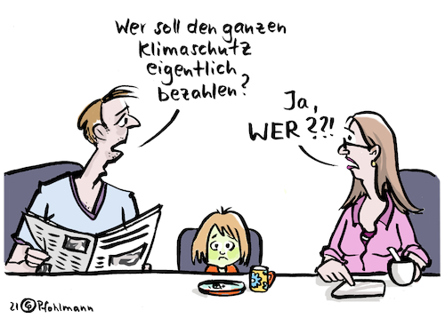 Cartoon: Wer  zahlt Klimakosten (medium) by Pfohlmann tagged klima,klimaschutz,bezahlen,kosten,geld,umwelt,nachhaltigkeit,kinder,kind,generation,klimapolitik,familie,eltern,klima,klimaschutz,bezahlen,kosten,geld,umwelt,nachhaltigkeit,kinder,kind,generation,klimapolitik,familie,eltern