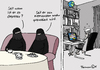 Cartoon: DeprIslamist (small) by Pfohlmann tagged karikatur cartoon 2015 color farbe global frankreich anschlag attentat charlie hebdo paris zeichner satire karikaturisten meinungsfreiheit muslim islamisten provokation depression depressiv internet kränkung beleidigung islam